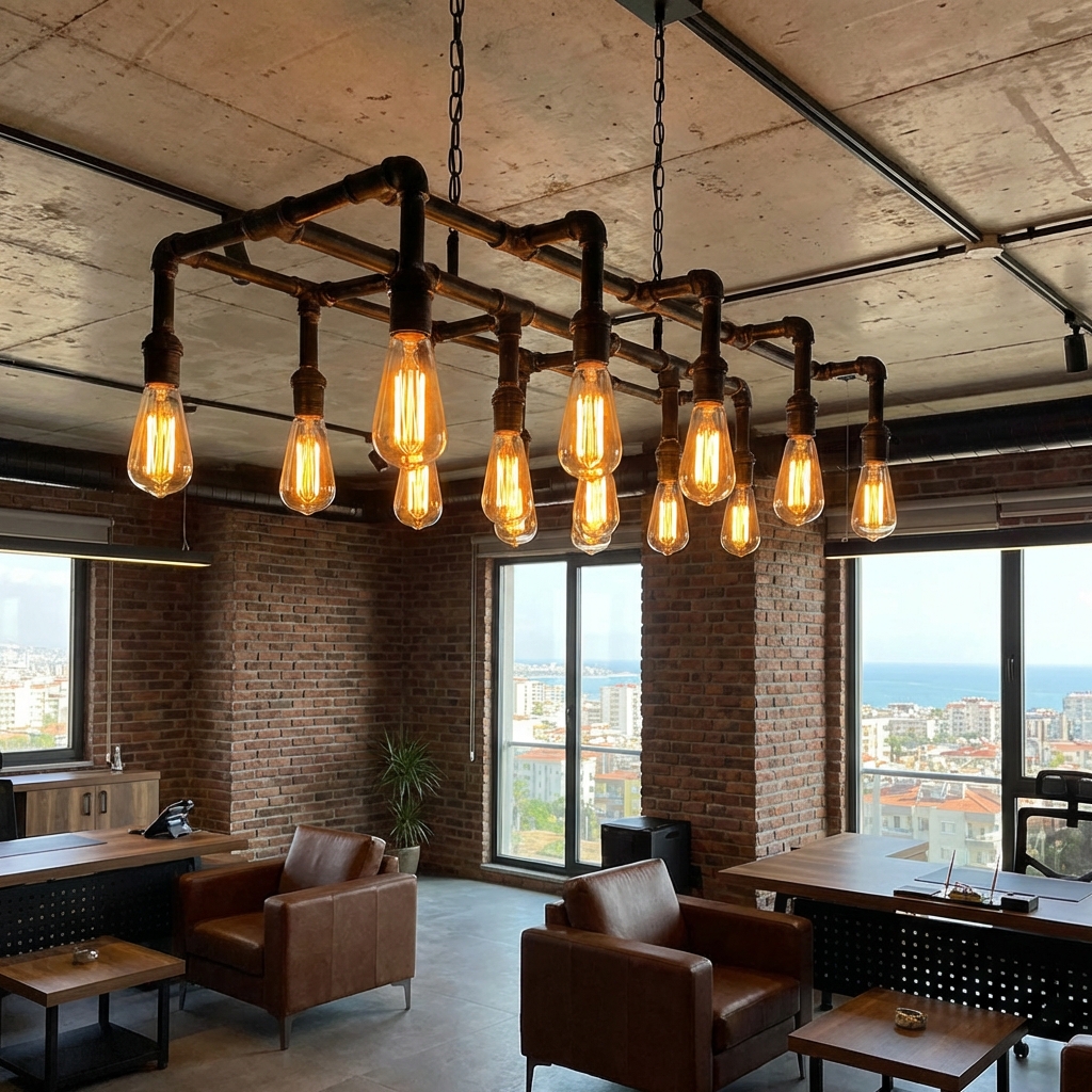 Loft Tavan Aydınlatma Tasarımı