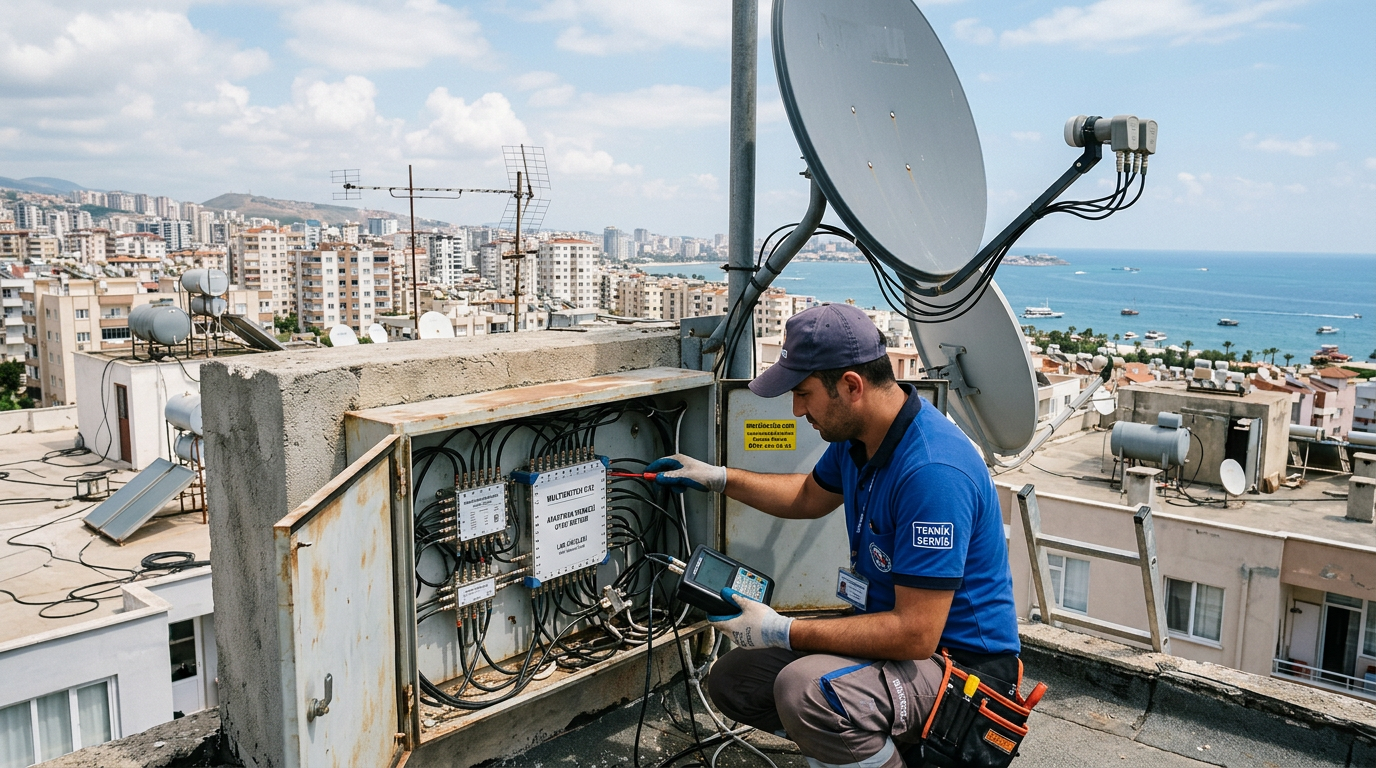 Merkezi Uydu Sistemi Arıza | Mersin - Mersin Avize Blog